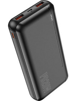 Lamtech LAM112907 Power Bank 20000mAh 20W με 2 Θύρες USB-A Quick Charge 3.0 & Power Delivery Black