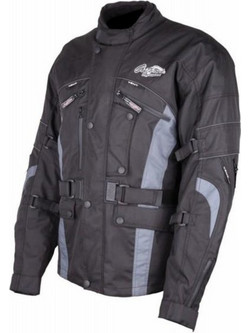 Modeka Vortex Black/Grey