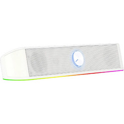 Redragon Adiemus GS560 Ηχεία Υπολογιστή 2.0 6W με RGB Φωτισμό White