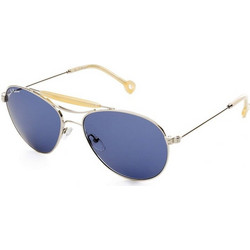 Hally&son DH501 S03 Γυαλιά Ηλίου Aviator Μεταλλικά Χρυσά με Μπλε Φακό