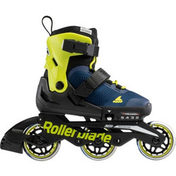 Rollerblade Inline Αυξομειούμενα Rollers Παιδικά Μαύρα Lime 43.071044