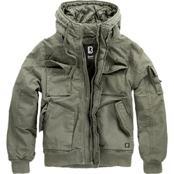 Brandit Ανδρικό Μπουφάν Χειμωνιάτικο Bomber Χακί 3107.1S
