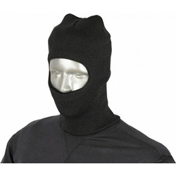 Balaclava Χειμερινή Πλεχτή Wool Albainox Μαύρη 30040