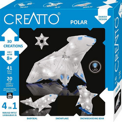 Kosmos Creatto Κατασκευή με LED Polar Bear