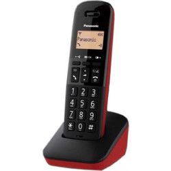 Panasonic KX-TGB610 Ασύρματο Τηλέφωνο Μαύρο Κόκκινο