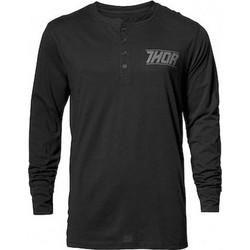 Μπλούζα Thor Tee S18 Henley Μαύρο