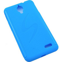 Θήκη Σιλικόνης S-Line για Alcatel One Touch Idol (OT-6030D) Μπλέ (OEM)