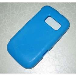 Θήκη Σιλικόνης για Alcatel One Touch OT-918 (OT-918D) Γαλάζιο (OEM)