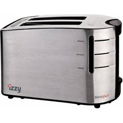 Izzy 2200 Φρυγανιέρα 2 Θέσεων 1000W Inox