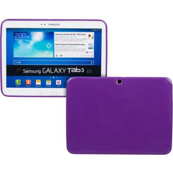 Θήκη Σιλικόνης για το Samsung Galaxy Tab 3 10.1 P5200/P5210 Μώβ (OEM)