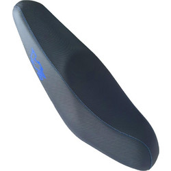 Σέλα λεπτή Carbon με μπλέ λογότυπο στάμπα Sym Vf 125 Racing