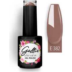 Gellie UV Led Soak Off E 382 Ημιμόνιμο Βερνίκι Νυχιών 10ml