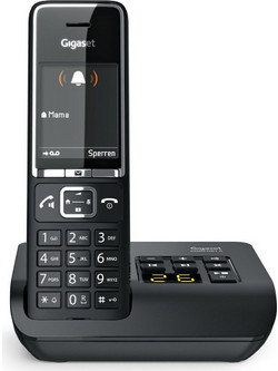 Gigaset Comfort 550A Ασύρματο Τηλέφωνο Μαύρο