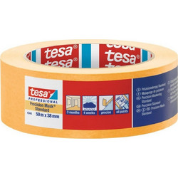 TESA Χαρτοταινία Κίτρινη 38mm x 50m 1τμχ Precision Mask Standard
