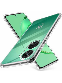 Techsuit Shockproof Clear Back Cover (Huawei Nova 11 SE / Nova 12 SE) Clear