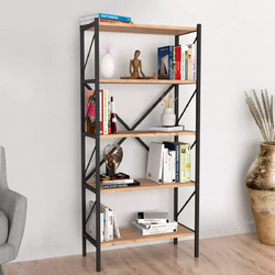Megapap Jocasta Βιβλιοθήκη 66x34x160cm GP041-0001,2