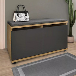 Megapap Twain Παπουτσοθήκη Ξύλινη GP041-0050,2 80x35x42cm