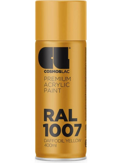 CosmosLac Premium Acrylic Paint Σπρέι Βαφής Daffodil Yellow RAL1007 Gloss 500ml