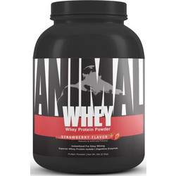 Universal Nutrition Animal Whey Isolate Loaded Strawberry Πρωτεΐνη Ορού Γάλακτος Γράμμωσης 2.27kg