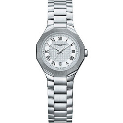 Baume Mercier Γυναικείο Ρολόι με Ασημί Μεταλλικό Μπρασελέ MOA08464