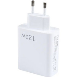 Φορτιστής τοίχου USB & USB-C, PD QC3.0, 120W, λευκός