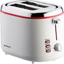 Pyramis WI702 Φρυγανιέρα 2 Θέσεων 850W