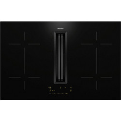 Miele KMDA 7473 FL-A Επαγωγική Εστία Αυτόνομη με Ενσωματωμένο Απορροφητήρα & Λειτουργία Κλειδώματος 80x52cm
