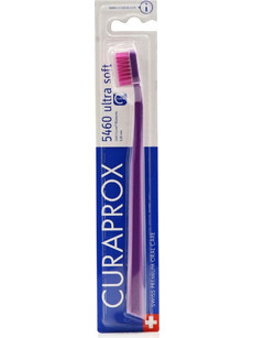 Curaprox CS 5460 Ultra Soft Οδοντόβουρτσα Μωβ Φούξια