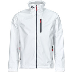 Helly Hansen Crew Αθλητικό Ανδρικό Μπουφάν Αδιάβροχο Αντιανεμικό Λευκό 34445-001