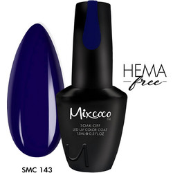 Mixcoco SMC 143 Ημιμόνιμο Βερνίκι Νυχιών 15ml