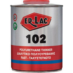 ER-LAC No102 Διαλυτικό Πολυουρεθάνης 0.75lt