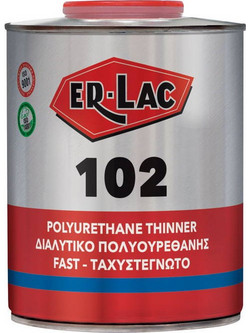 ER-LAC No102 Διαλυτικό Πολυουρεθάνης 0.75lt