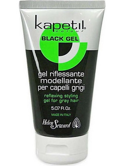 Helen Seward Kapetil Black Gel Μαλλιών Ανδρικό με Χρώμα Δυνατό Κράτημα 150ml