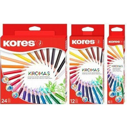 Kores Kromas Ξυλομπογιές Σετ 12τμχ