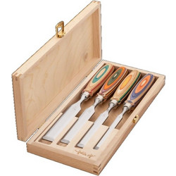 Kirschen Firmer Chisel Set WINAC in wooden box