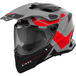 Airoh Commander 2 Reveal Black Red Κράνος Μηχανής On / Off 1450gr