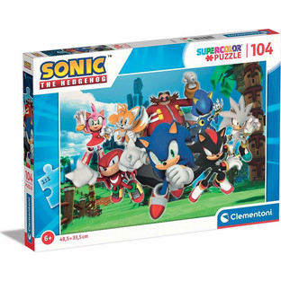 Παιδικό Puzzle Clementoni Sonic The Hedgehog 104 Κομμάτια