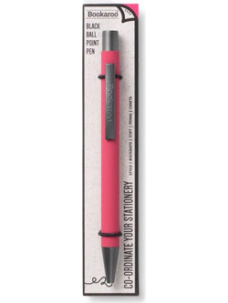 If Bookaroo Hot Pink Στυλό Διαρκείας Μαύρο