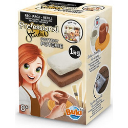 PROFESSIONAL STUDIO ΑΓΓΕΙΟΠΛΑΣΤΙΚΗΣ ΑΝΤΑΛΛΑΚΤΙΚΟ ΠΗΛΟΣ 1kg (BUK-5431)