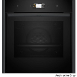 Neff B69CS7MY0 Black Flex Design Kit Φούρνος Ηλεκτρικός Άνω Πάγκου 71lt με Πυρόλυση 59.6cm