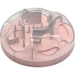 Παιχνίδι, Μπολ Γάτας Denik Puzzle Feeder 30cm Ροζ
