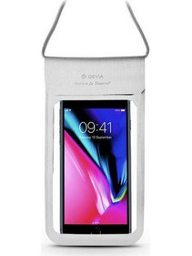 DEVIA STRONG WATERPROOF BAG CASE SMARTPHONE - SILVER