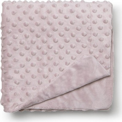 Interbaby Κουβέρτα Αγκαλιάς Fleece 80x110 Ροζ 00881-02