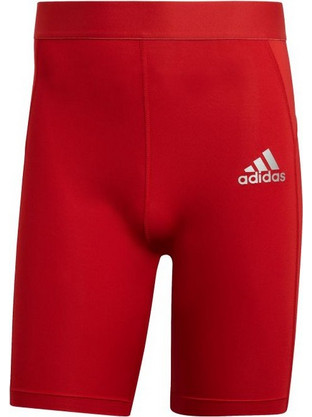 Adidas Techfit Ανδρικό Κολάν Ποδηλατικό Κόκκινο GU7314