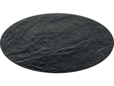 M1934 Πιάτα Ρηχά Πορσελάνης Οβάλ Pietra Effeto M126645 17x33cm 3τμχ