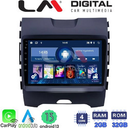 LM Digital ZN4248 Ηχοσύστημα Αυτοκινήτου με Οθόνη Αφής USB Bluetooth & GPS