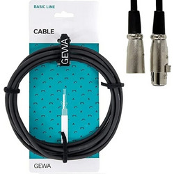 ALPHA AUDIO 190040 Καλώδιο μικροφώνου xlr-xlr 3m , basic