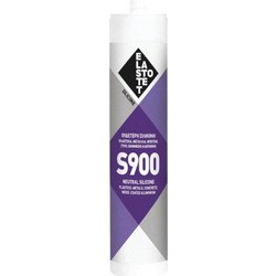Σιλικόνη Ουδέτερη Elastotet S900 280ml - Διάφορα Χρώματα
