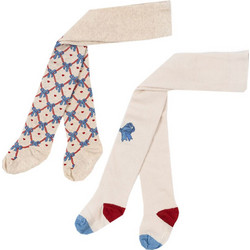 Konges Slojd BOW JAQUARD TIGHTS (KS101440 BOW MIX) Κορίτσι Collection FW24-25