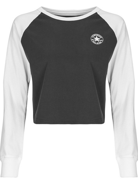 Μπλουζάκια με μακριά μανίκια Converse RAGLAN LONG-SLEEVE TOP